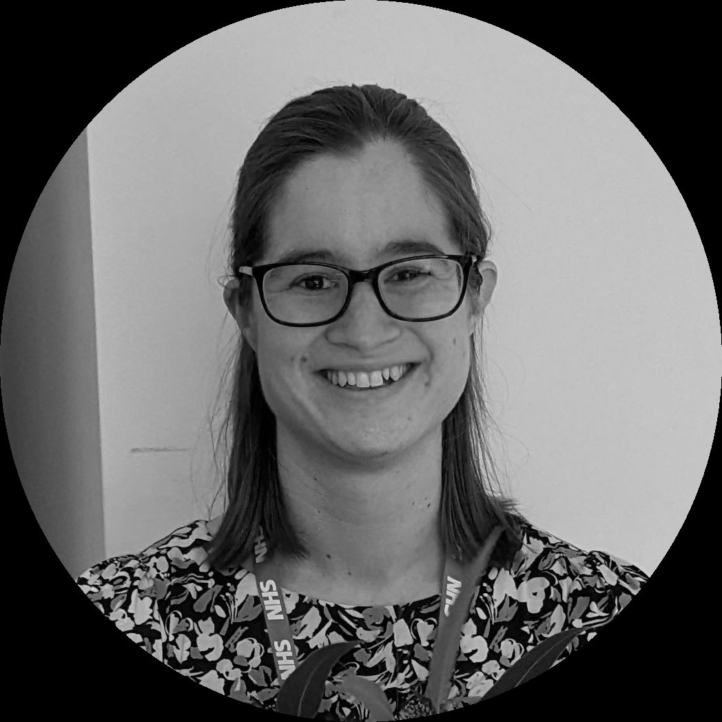 Black and white headshot of Helen Miller